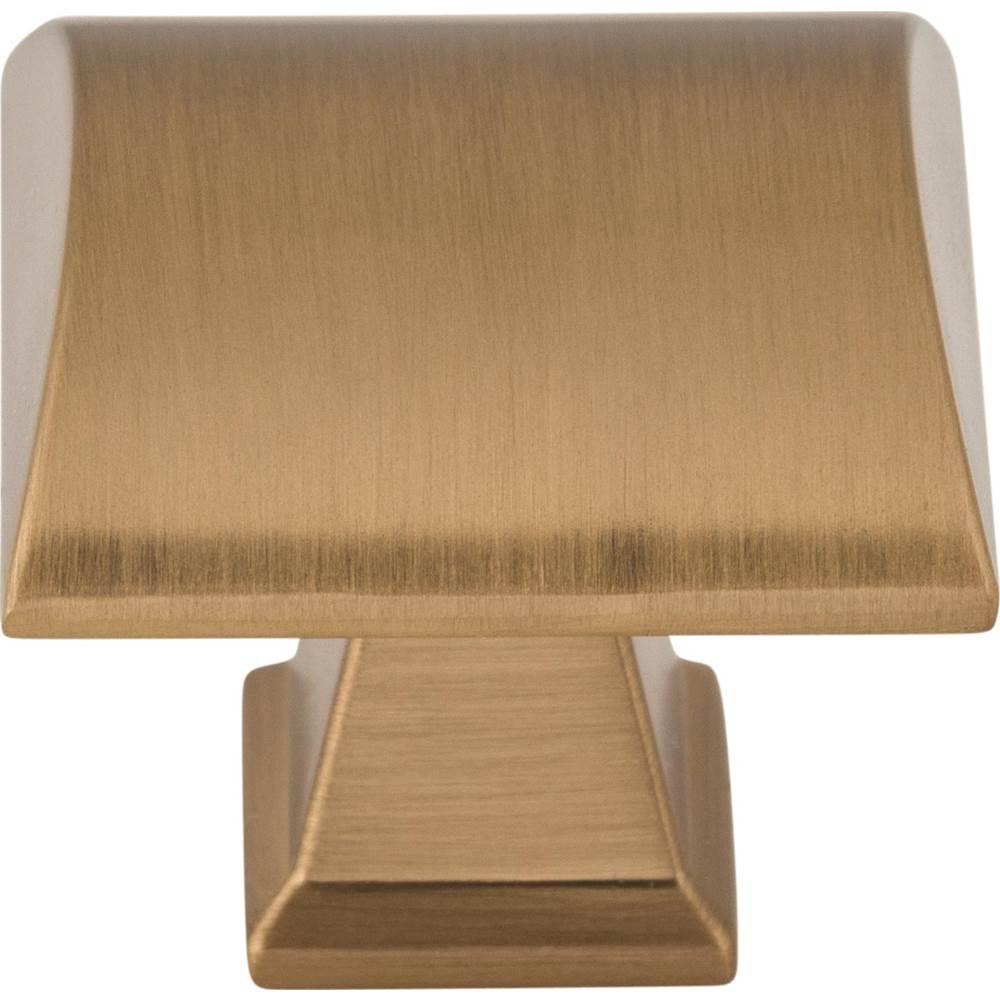 1-1/4'' Overall Length Brushed Gold Roman Cabinet Knob