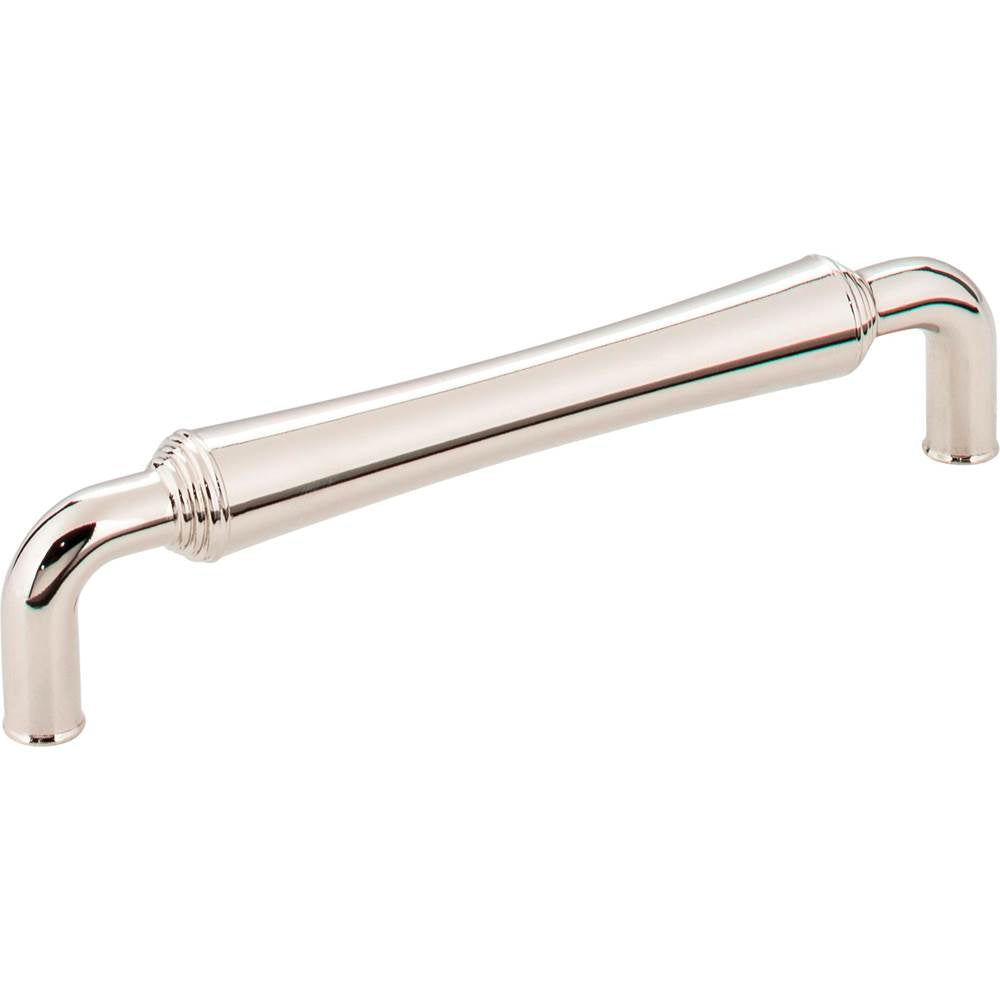 Jeffrey Alexander - 128 mm Center-to-Center Polished Nickel Barrel Bremen 2 Cabinet Pull - Polished Nickel