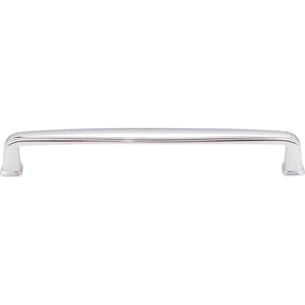 160 mm Center-to-Center Polished Chrome Square Milan 1 Cabinet Pull