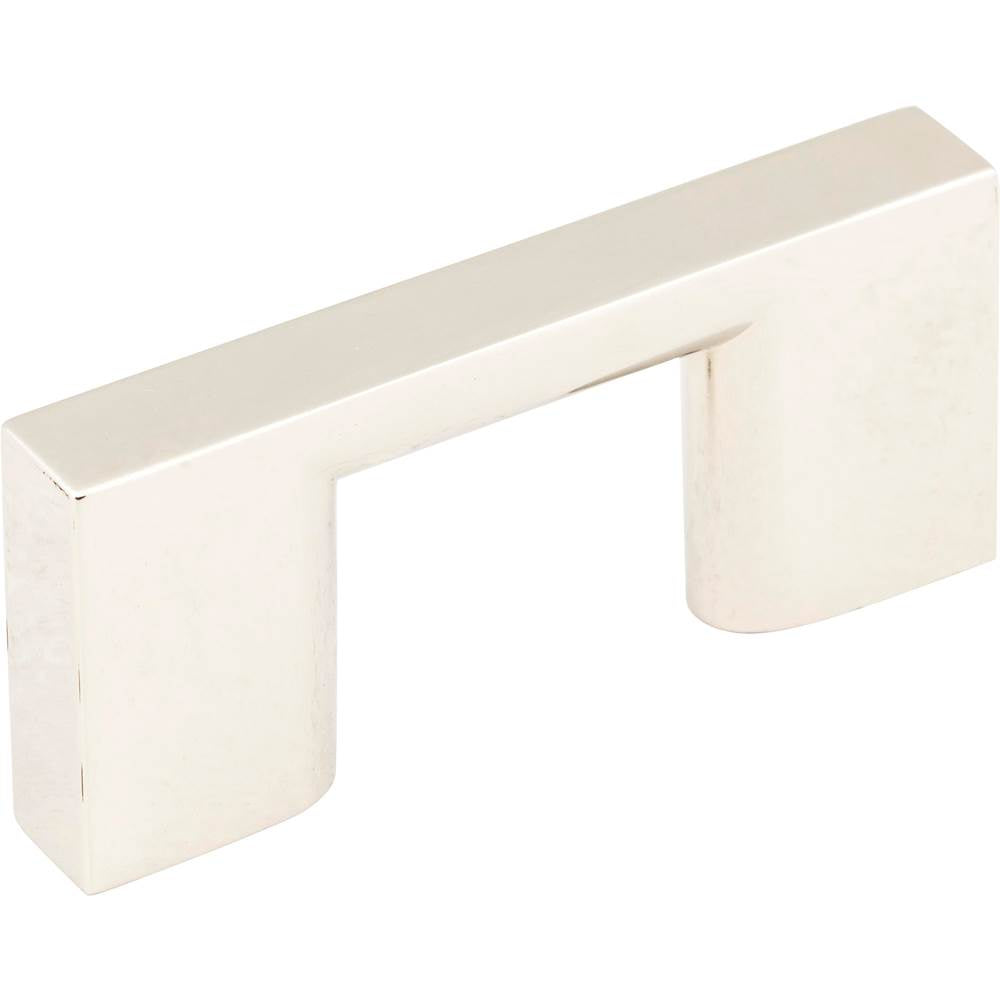Jeffrey Alexander - 32 mm Center-to-Center Polished Nickel Square Sutton Cabinet Bar Pull - Polished Nickel