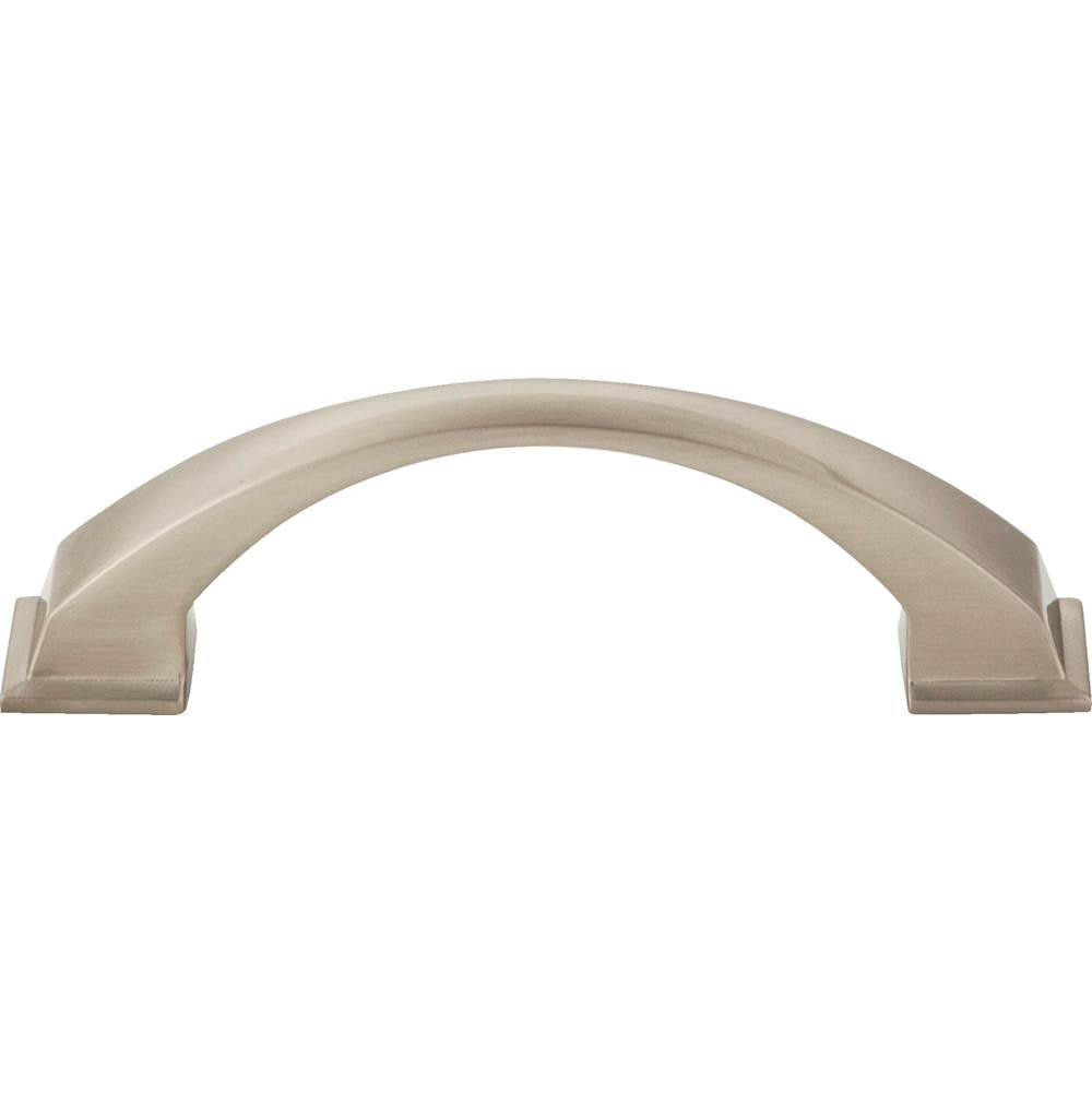 96 mm Center-to-Center Brushed Gold Arched Roman Cabinet Pull