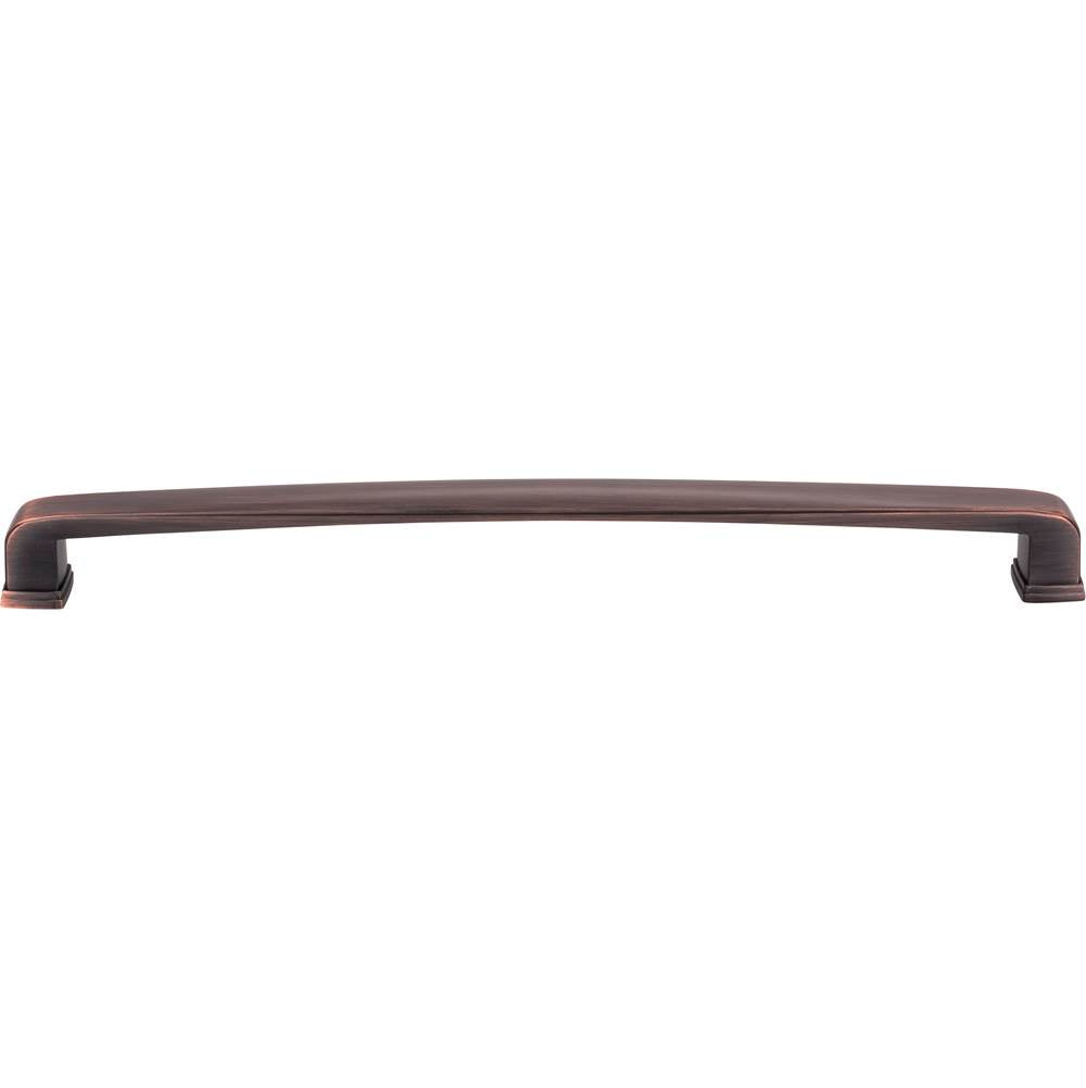 12'' Center-to-Center Brushed Oil Rubbed Bronze Square Milan 1 Appliance Handle