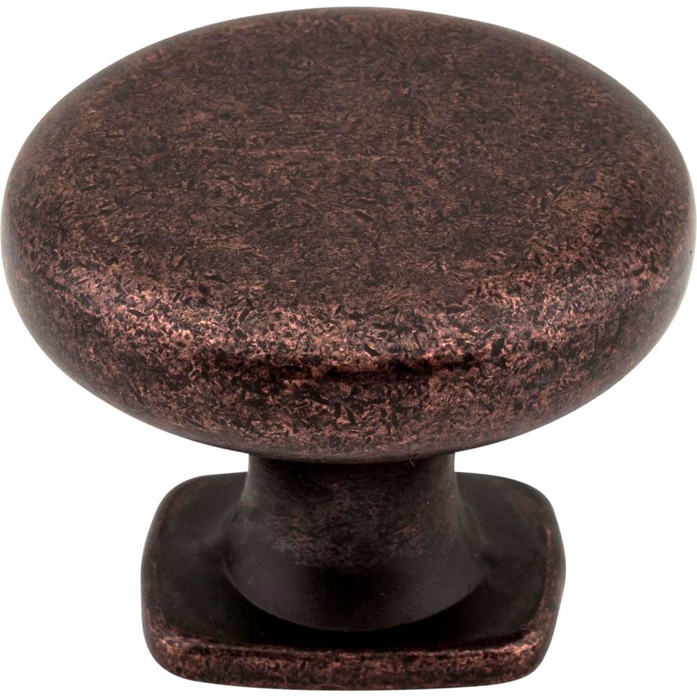 1-3/8'' Diameter Distressed Oil Rubbed Bronze Belcastel 1 Cabinet Knob