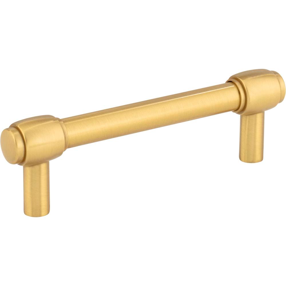 Jeffrey Alexander - 96 mm Center-to-Center Brushed Gold Hayworth Cabinet Bar Pull - Brushed Gold