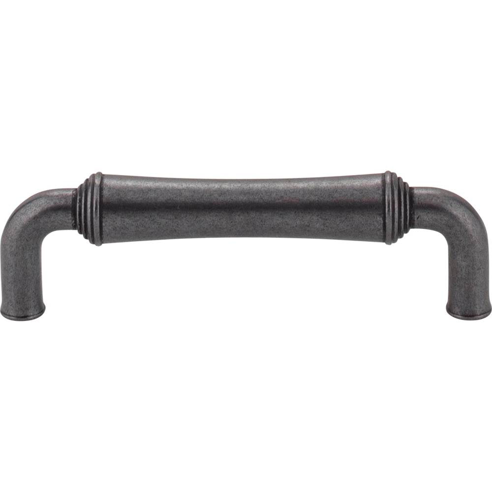 96 mm Center-to-Center Gun Metal Barrel Bremen 2 Cabinet Pull