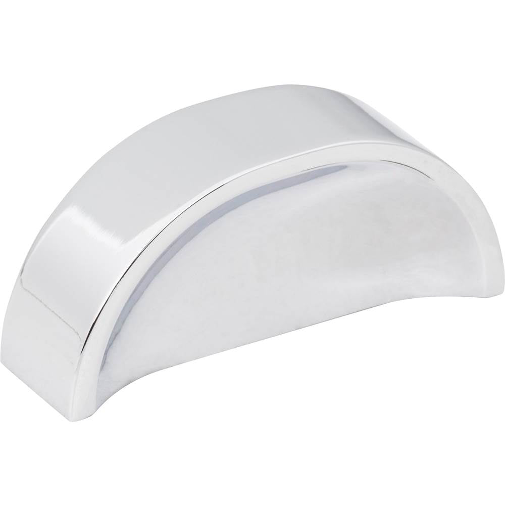 Jeffrey Alexander - 32 mm Center-to-Center Polished Chrome Elara Cabinet Pinch Pull - Polished Chrome