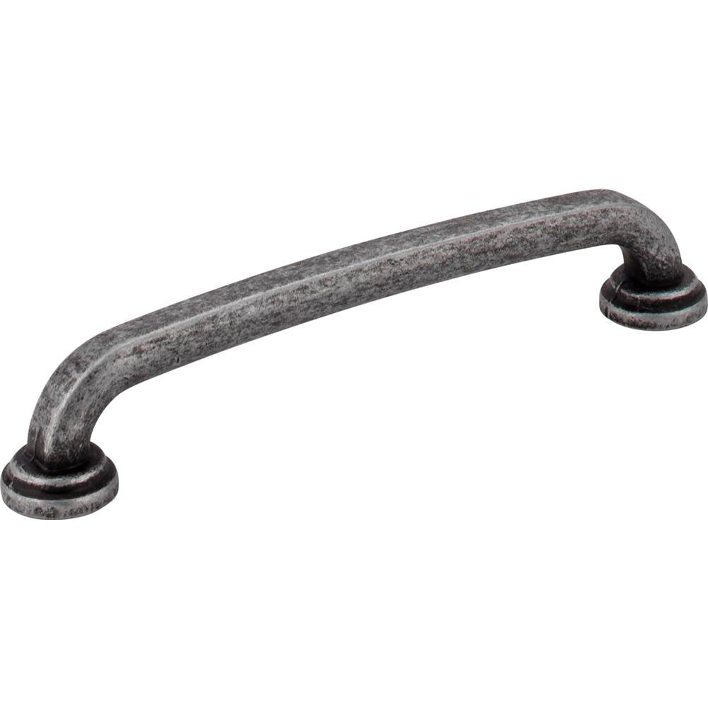 Jeffrey Alexander - 128 mm Center-to-Center Distressed Antique Silver Bremen 1 Cabinet Pull - Distressed Antique Silver