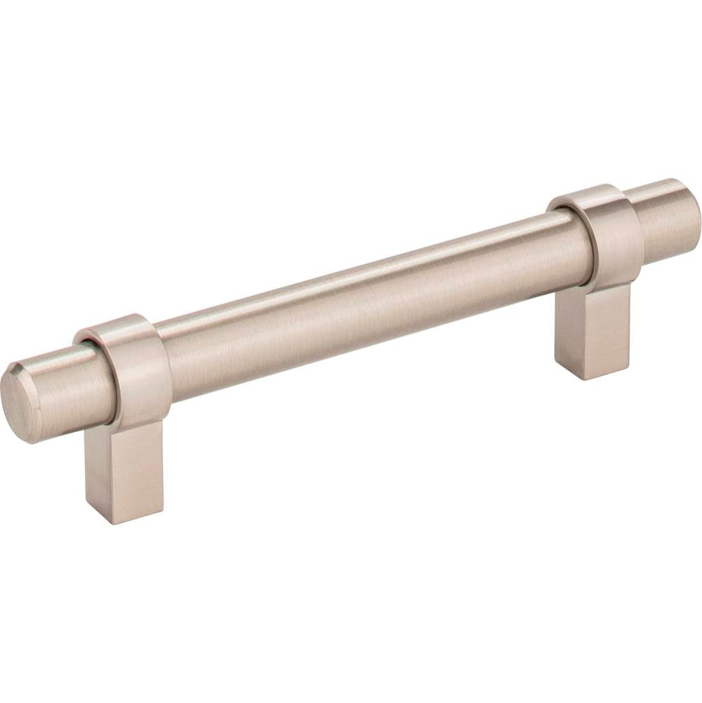 Jeffrey Alexander - 96 mm Center-to-Center Satin Nickel Key Grande Cabinet Bar Pull - Satin Nickel