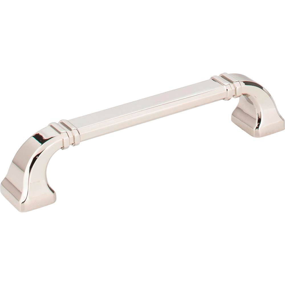 Jeffrey Alexander - 128 mm Center-to-Center Polished Nickel Ella Cabinet Pull - Polished Nickel
