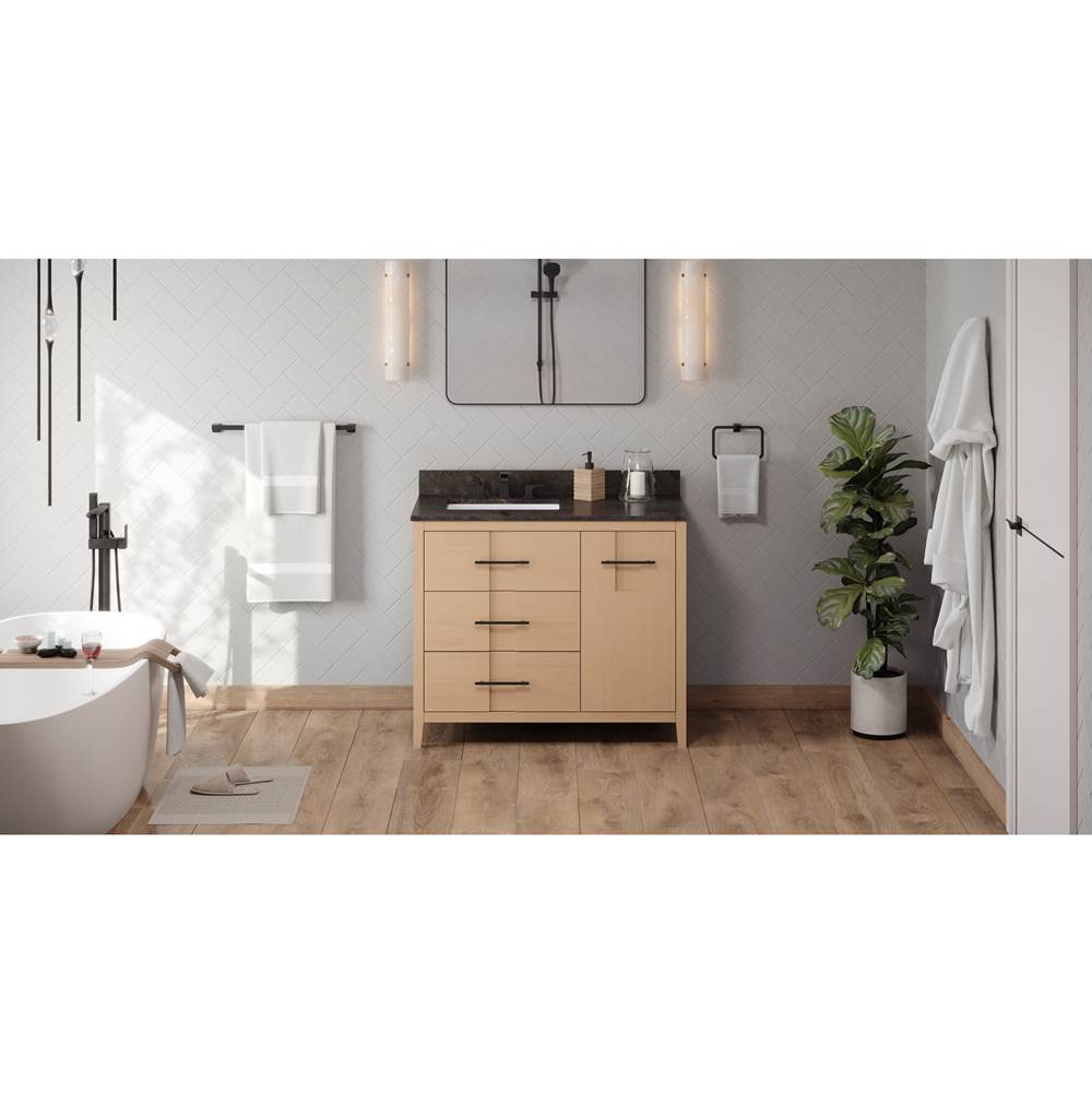 Jeffrey Alexander - Katara 42'' Single Bathroom Vanity Set - Natural Oak