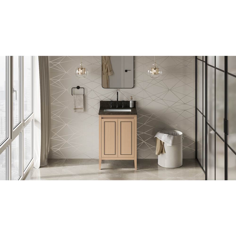 Jeffrey Alexander - Percival 24'' Single Bathroom Vanity Set - Natural Oak