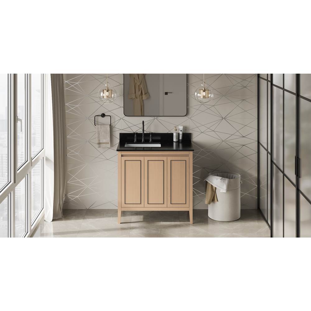 Jeffrey Alexander - Percival 36'' Single Bathroom Vanity Set - Natural Oak