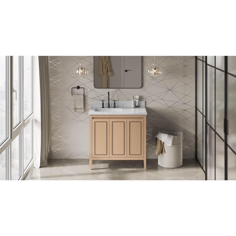 Jeffrey Alexander - Percival 36'' Single Bathroom Vanity Set - Natural Oak