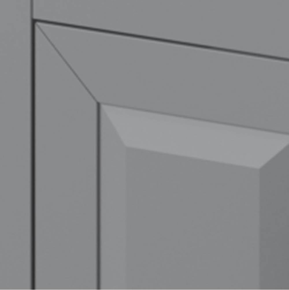 24'' Black Theodora Vanity, White Quartz Vanity Top, Undermount Rectangle Bowl