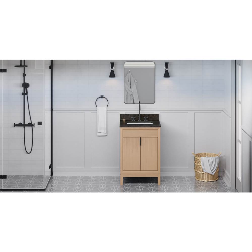 Jeffrey Alexander - Theodora 24'' Single Bathroom Vanity Set - Natural Oak