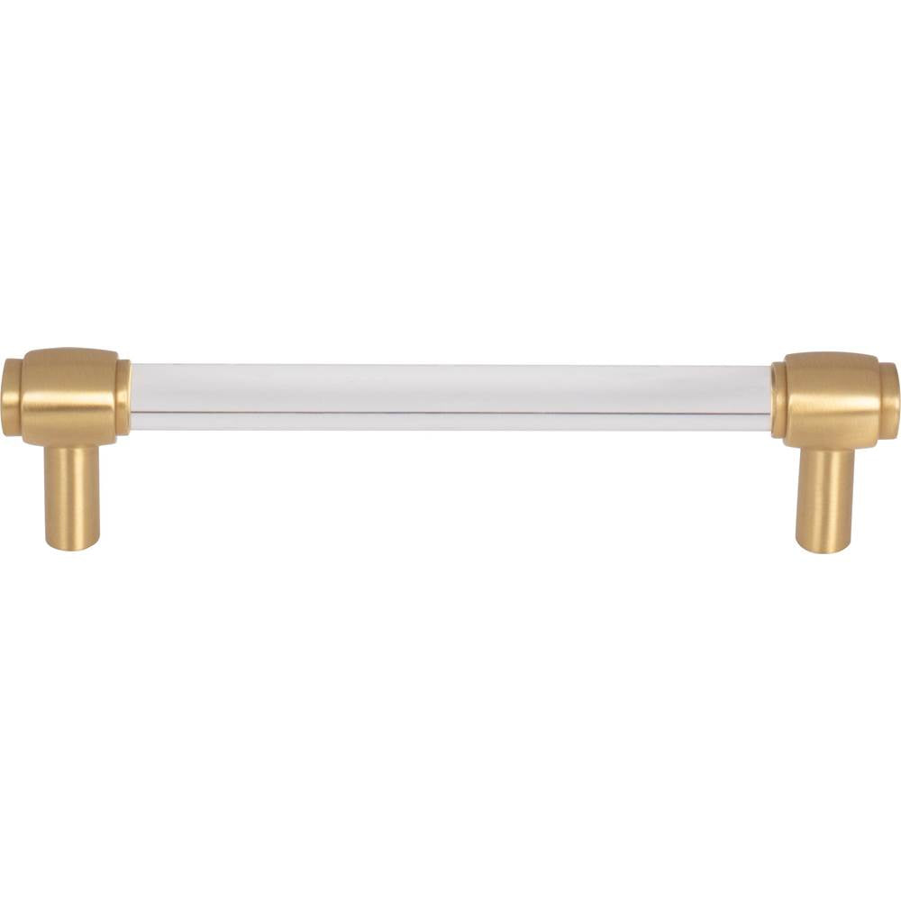 128 mm Center-to-Center Brushed Gold Carmen Cabinet Bar Pull