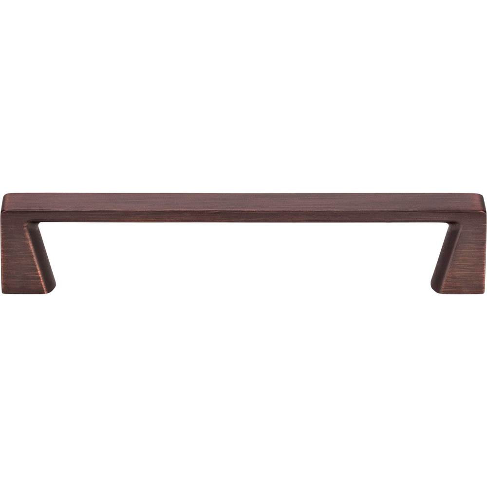 128 mm Center-to-Center Brushed Oil Rubbed Bronze Square Boswell Cabinet Pull
