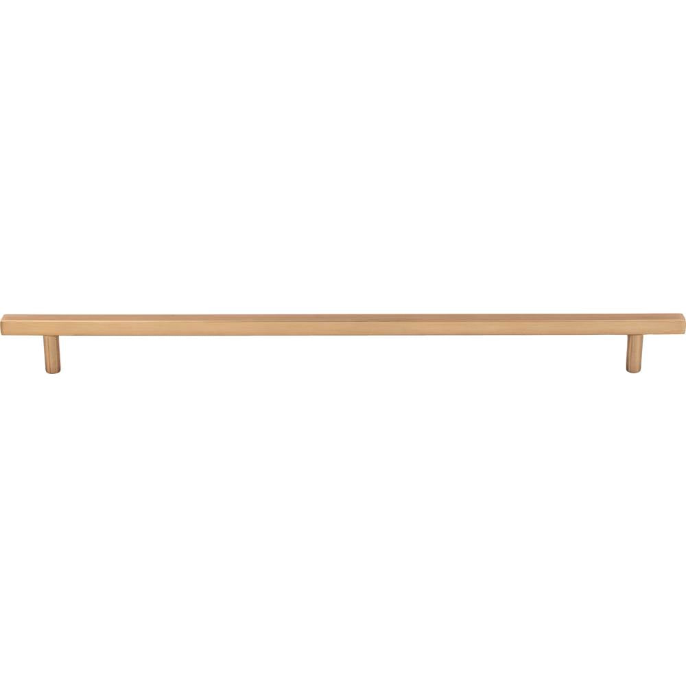 305 mm Center-to-Center Satin Bronze Square Dominique Cabinet Bar Pull