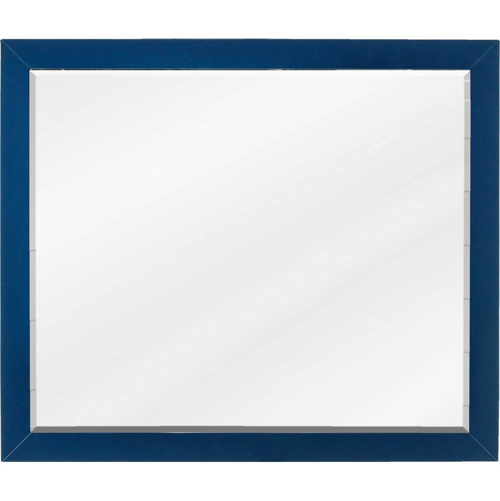 Jeffrey Alexander - 33'' W x 1'' D x 28'' H Hale Blue Cade mirror - Hale Blue
