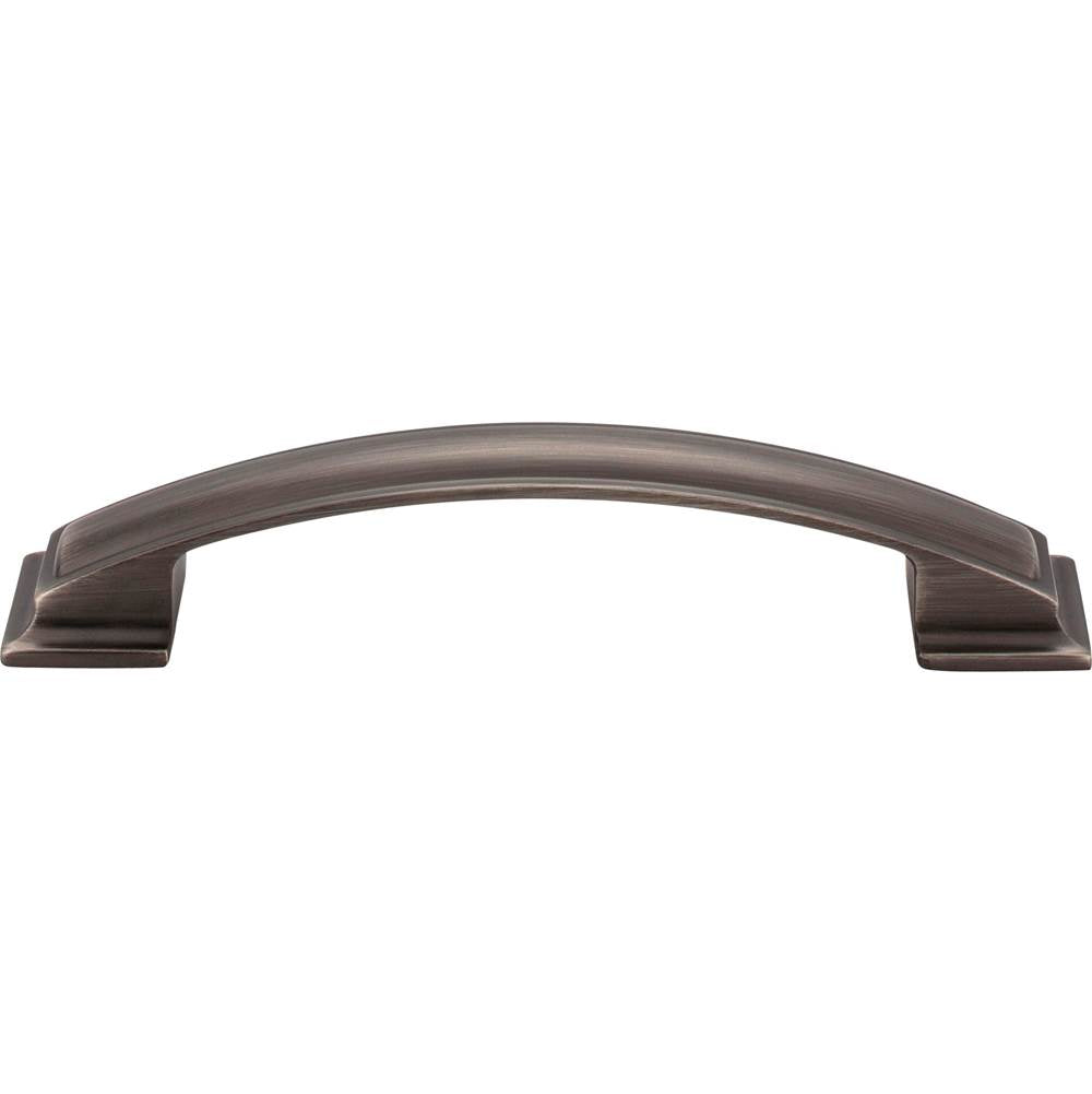 128 mm Center-to-Center Brushed Pewter Square Annadale Cabinet Pull