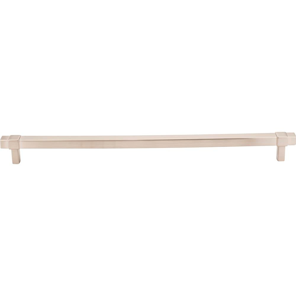 305 mm Center-to-Center Satin Nickel Square Zane Cabinet Pull