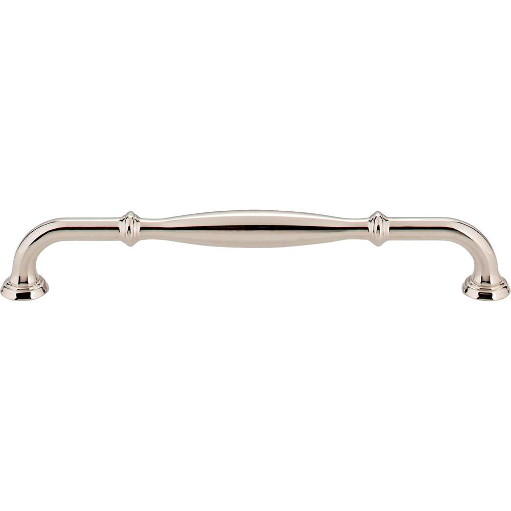 192 mm Center-to-Center Polished Nickel Tiffany Cabinet Pull