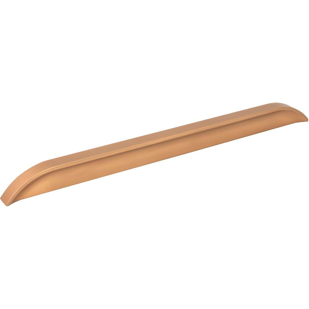 Jeffrey Alexander - 305 mm Center-to-Center Satin Bronze Elara Cabinet Pinch Pull - Satin Bronze
