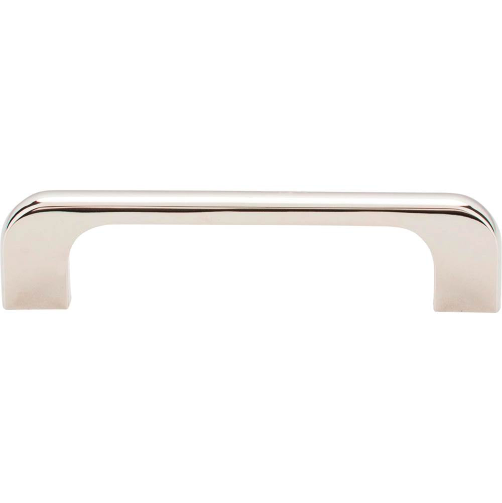 96 mm Center-to-Center Polished Nickel Alvar Cabinet Pull