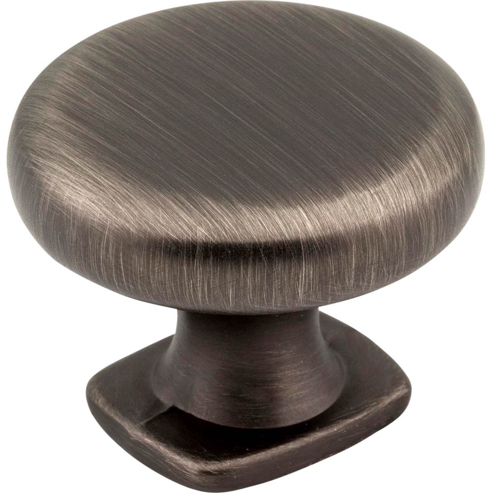 Jeffrey Alexander - 1-3/8'' Diameter Brushed Pewter Belcastel 1 Cabinet Knob - Brushed Pewter