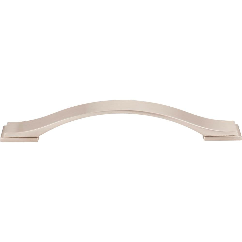 160 mm Center-to-Center Satin Nickel Strap Mirada Cabinet Pull