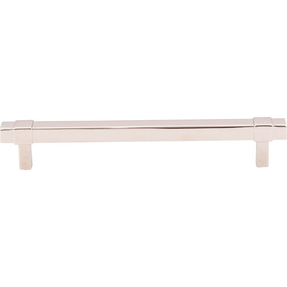 160 mm Center-to-Center Polished Nickel Square Zane Cabinet Pull