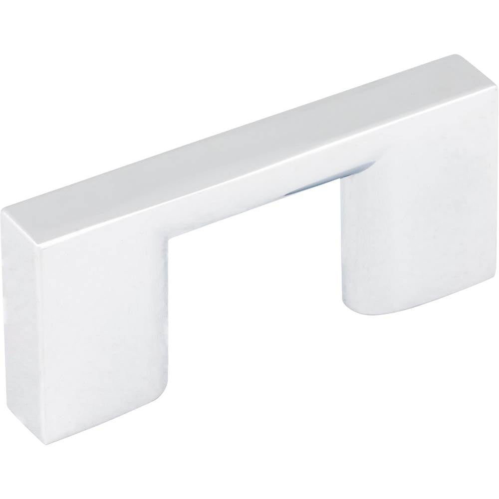 Jeffrey Alexander - 32 mm Center-to-Center Polished Chrome Square Sutton Cabinet Bar Pull - Polished Chrome