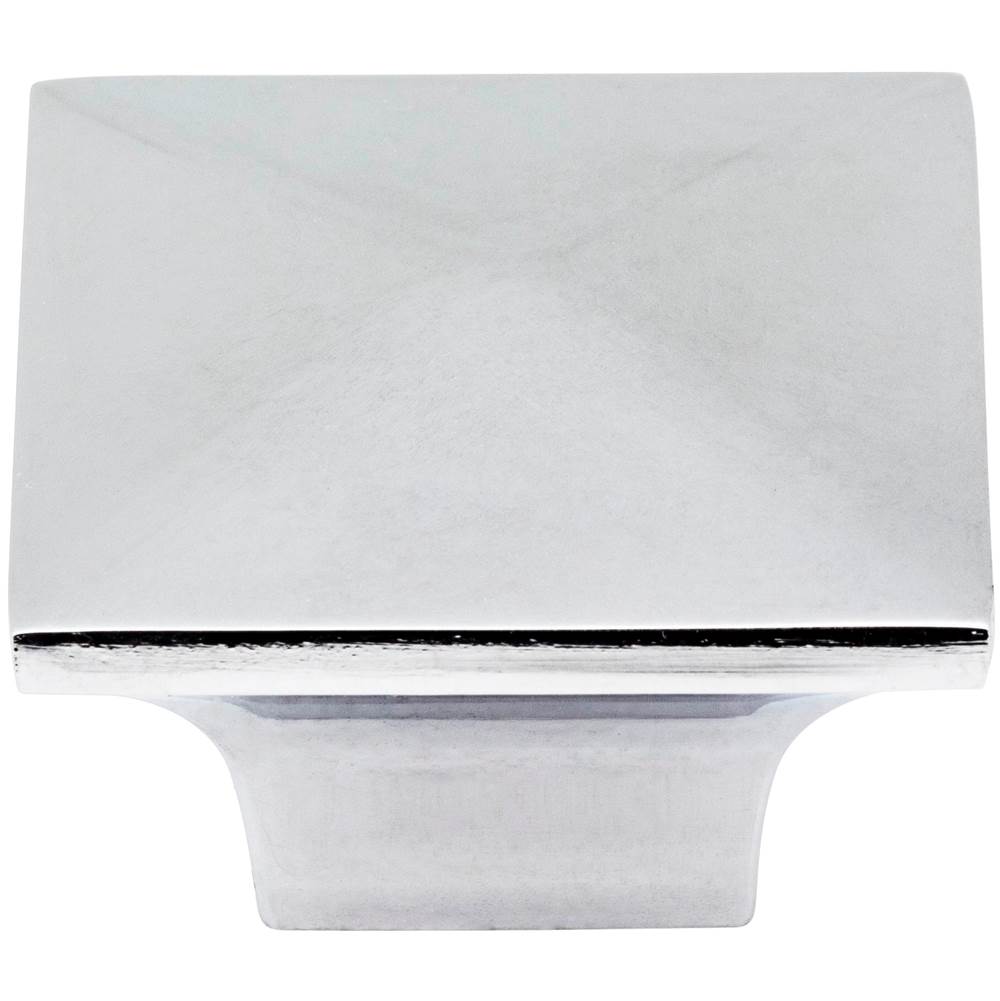 1-1/4'' Overall Length Polished Chrome Pyramid Cairo Cabinet Knob