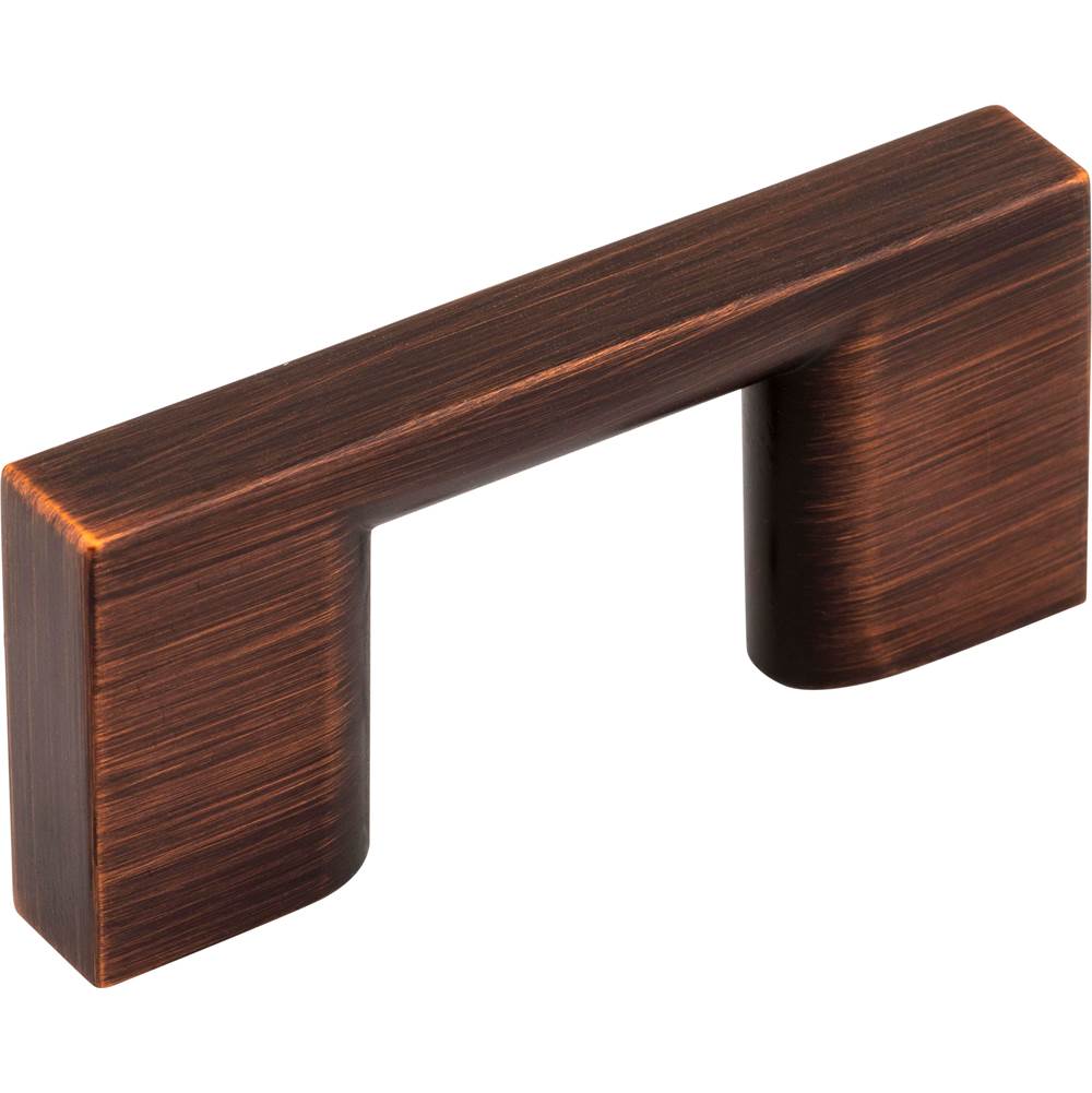 Jeffrey Alexander - 32 mm Center-to-Center Brushed Oil Rubbed Bronze Square Sutton Cabinet Bar Pull - Brushed Oil Rubbed Bronze