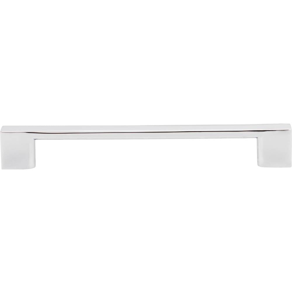 160 mm Center-to-Center Polished Chrome Square Sutton Cabinet Bar Pull