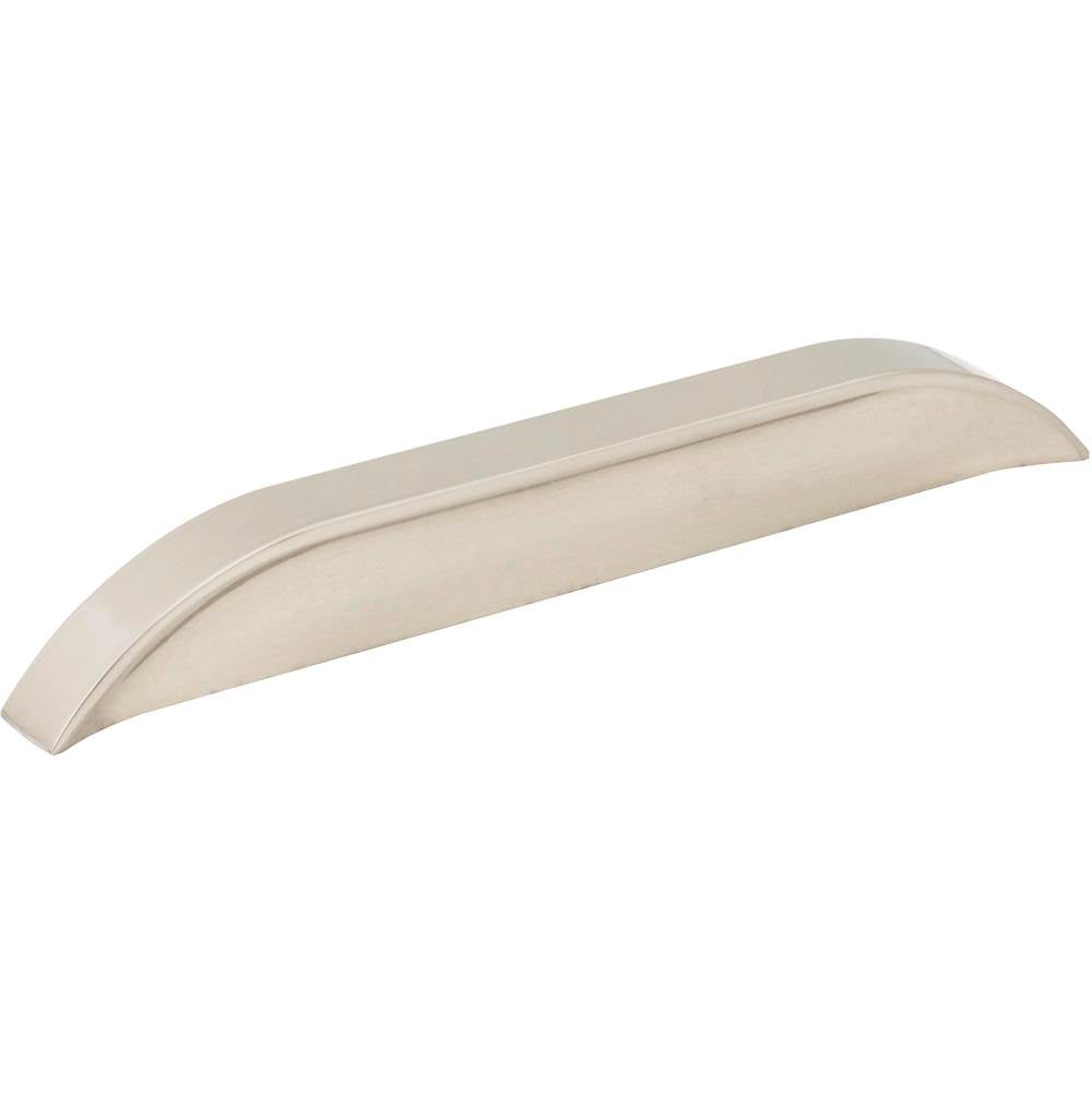 Jeffrey Alexander - 128 mm / 160 mm Center-to-Center Satin Nickel Elara Cabinet Pinch Pull - Satin Nickel