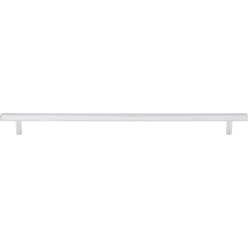 305 mm Center-to-Center Polished Chrome Square Dominique Cabinet Bar Pull