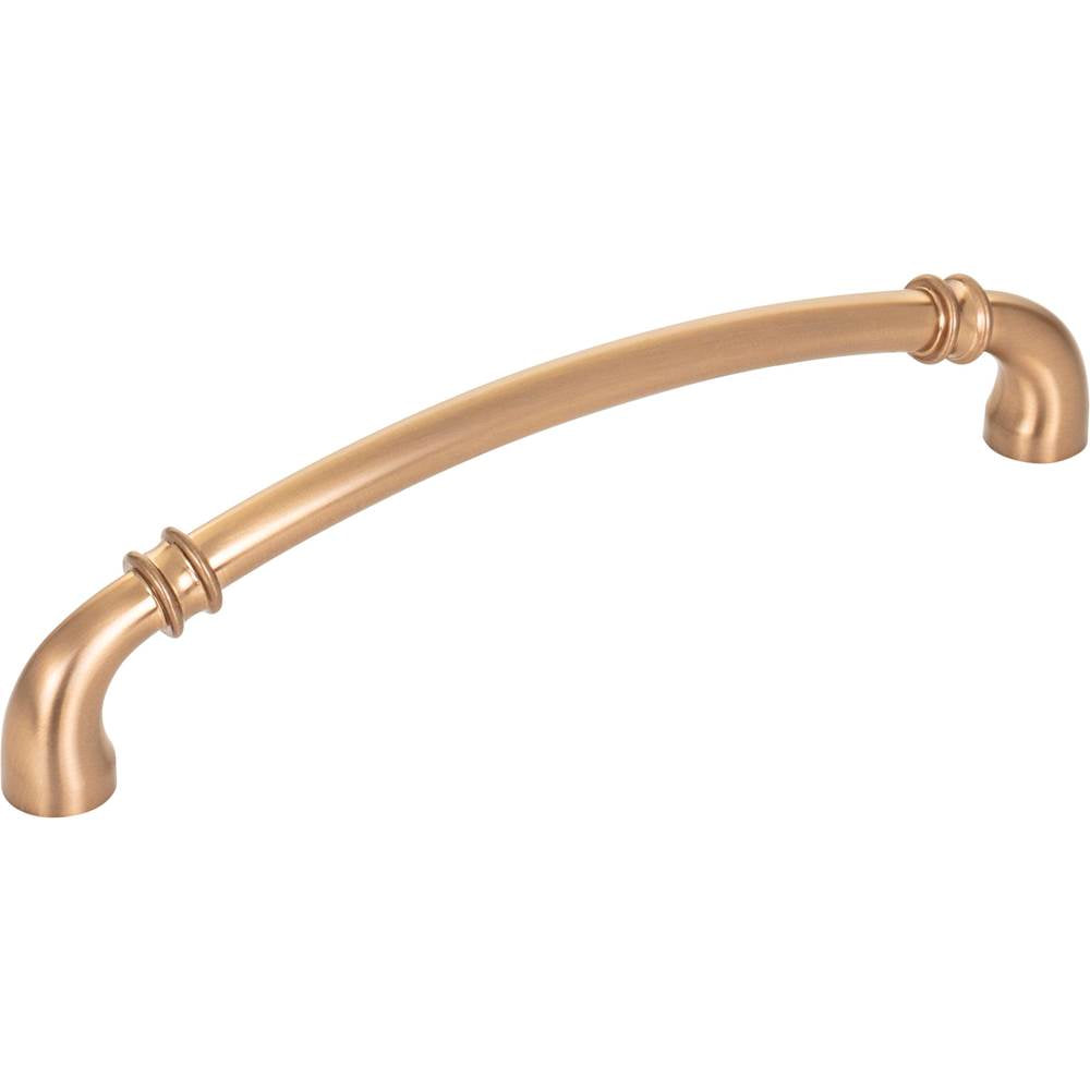Jeffrey Alexander - 160 mm Center-to-Center Satin Bronze Marie Cabinet Pull - Satin Bronze