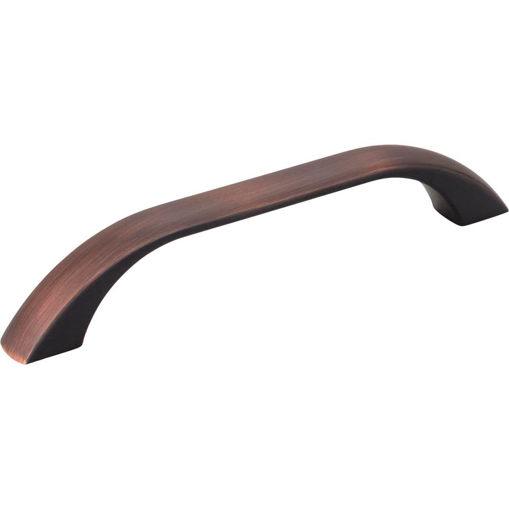 Jeffrey Alexander - 128 mm Center-to-Center Brushed Oil Rubbed Bronze Square Sonoma Cabinet Pull - Brushed Oil Rubbed Bronze