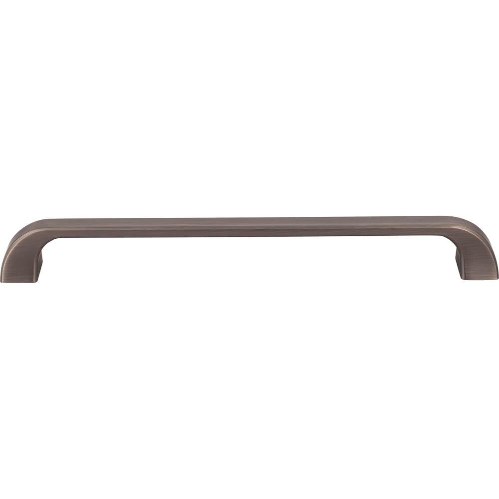 224 mm Center-to-Center Brushed Pewter Square Marlo Cabinet Pull