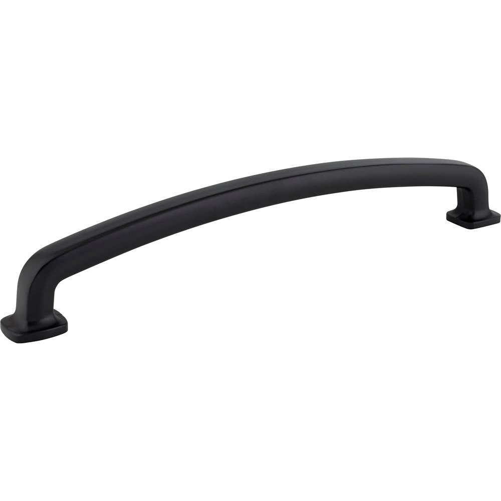 Jeffrey Alexander - 18'' Center-to-Center Matte Black Belcastel 1 Appliance Handle - Matte Black