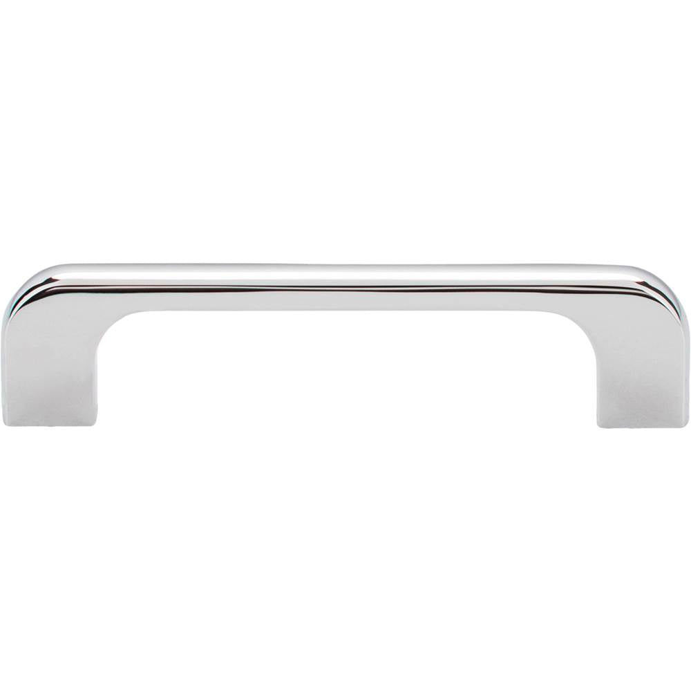 96 mm Center-to-Center Polished Chrome Alvar Cabinet Pull