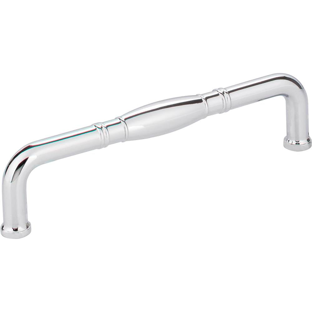 Jeffrey Alexander - 128 mm Center-to-Center Polished Chrome Durham Cabinet Pull - Polished Chrome