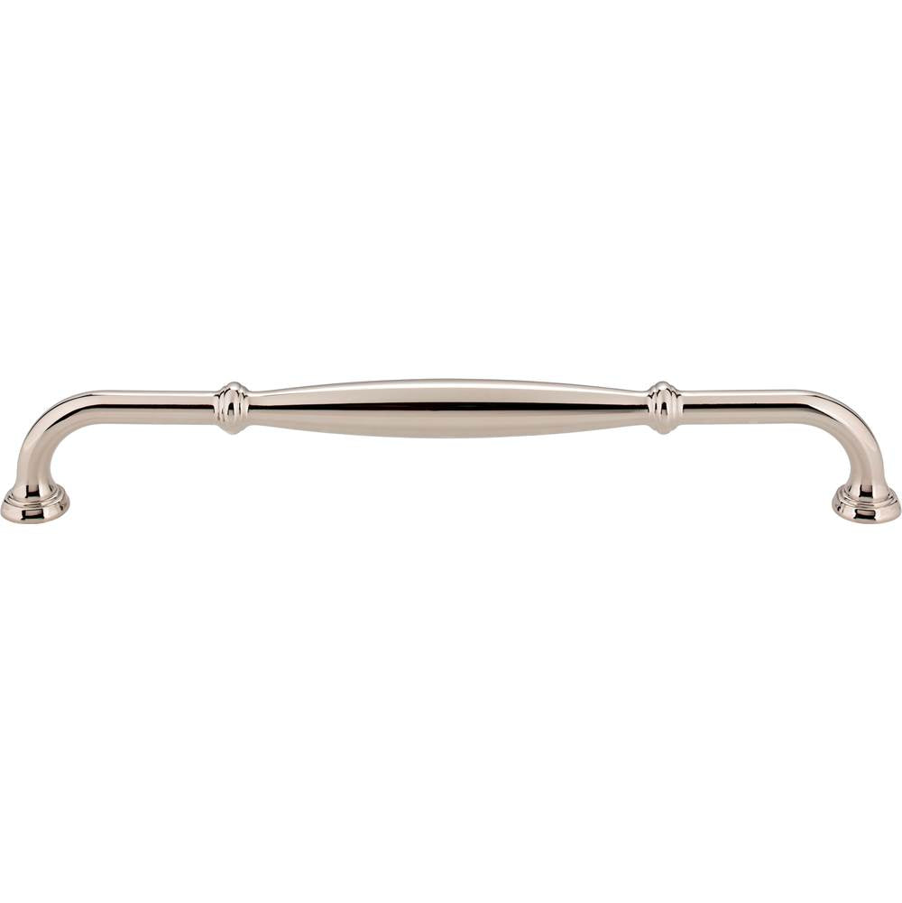 12'' Center-to-Center Polished Nickel Tiffany Appliance Handle