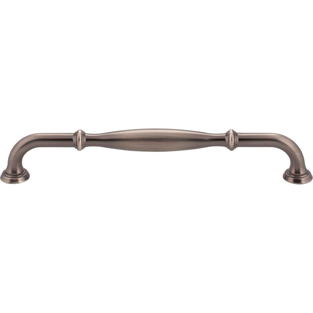 192 mm Center-to-Center Brushed Pewter Tiffany Cabinet Pull