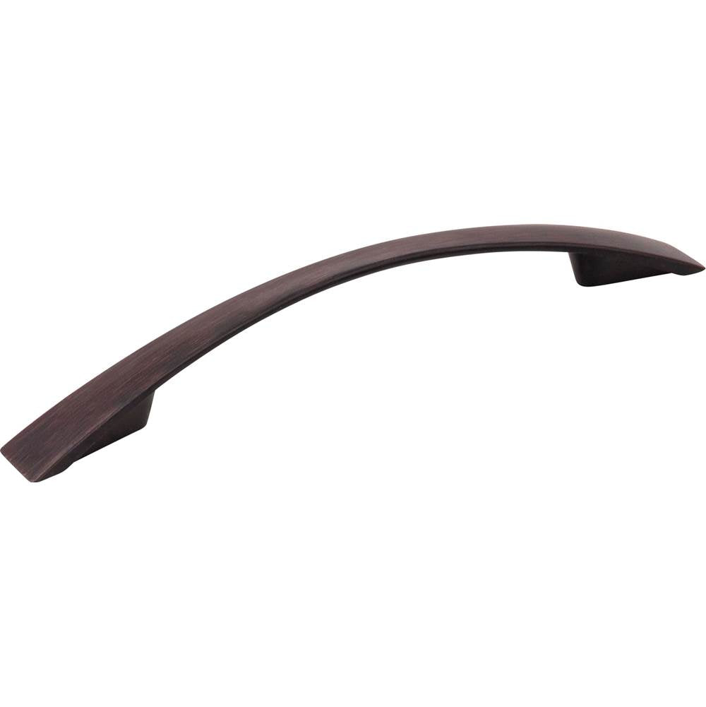 Jeffrey Alexander - 128 mm Center-to-Center Brushed Oil Rubbed Bronze Flared Regan Cabinet Pull - Brushed Oil Rubbed Bronze