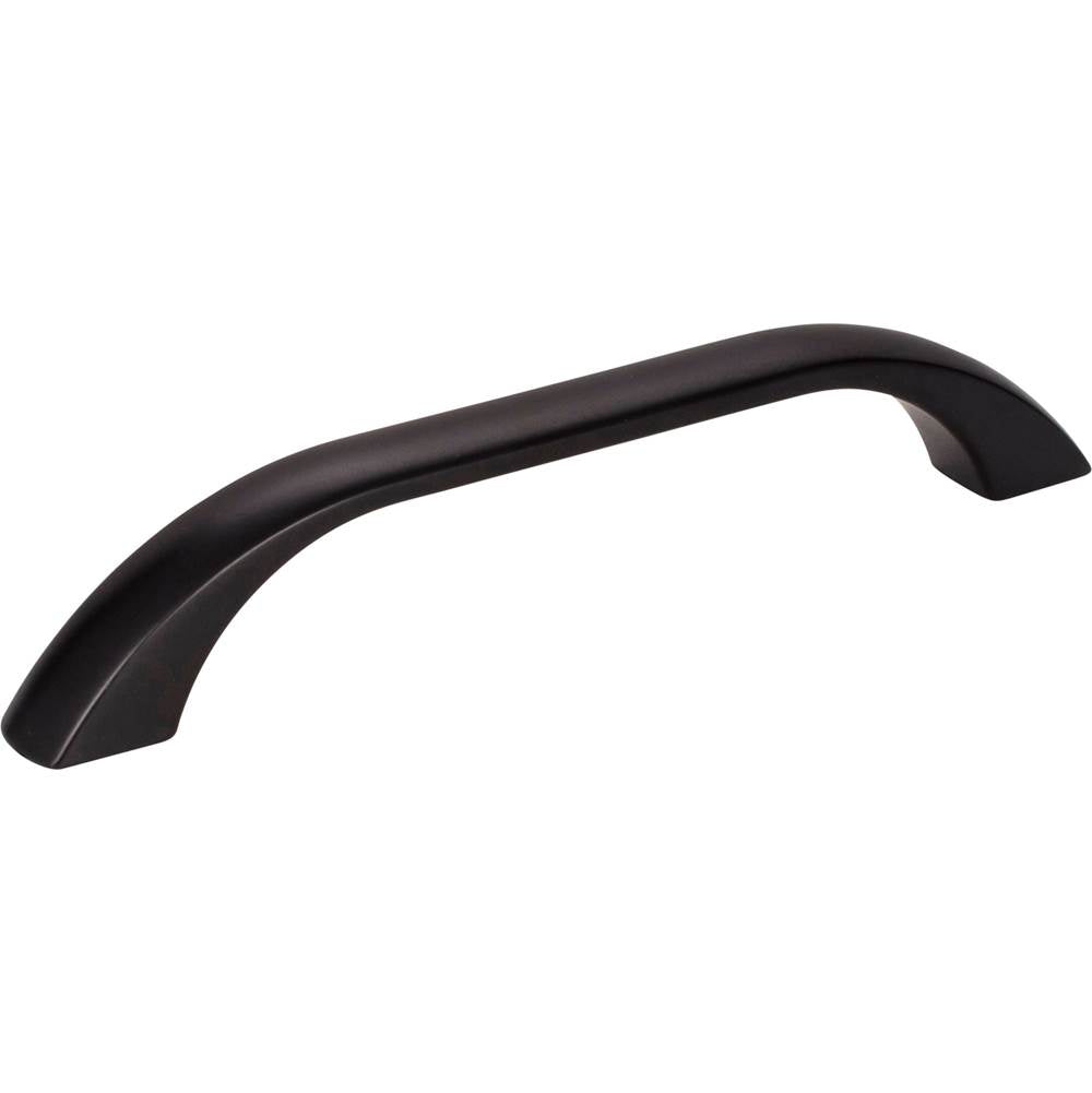 Jeffrey Alexander - 128 mm Center-to-Center Matte Black Square Sonoma Cabinet Pull - Matte Black