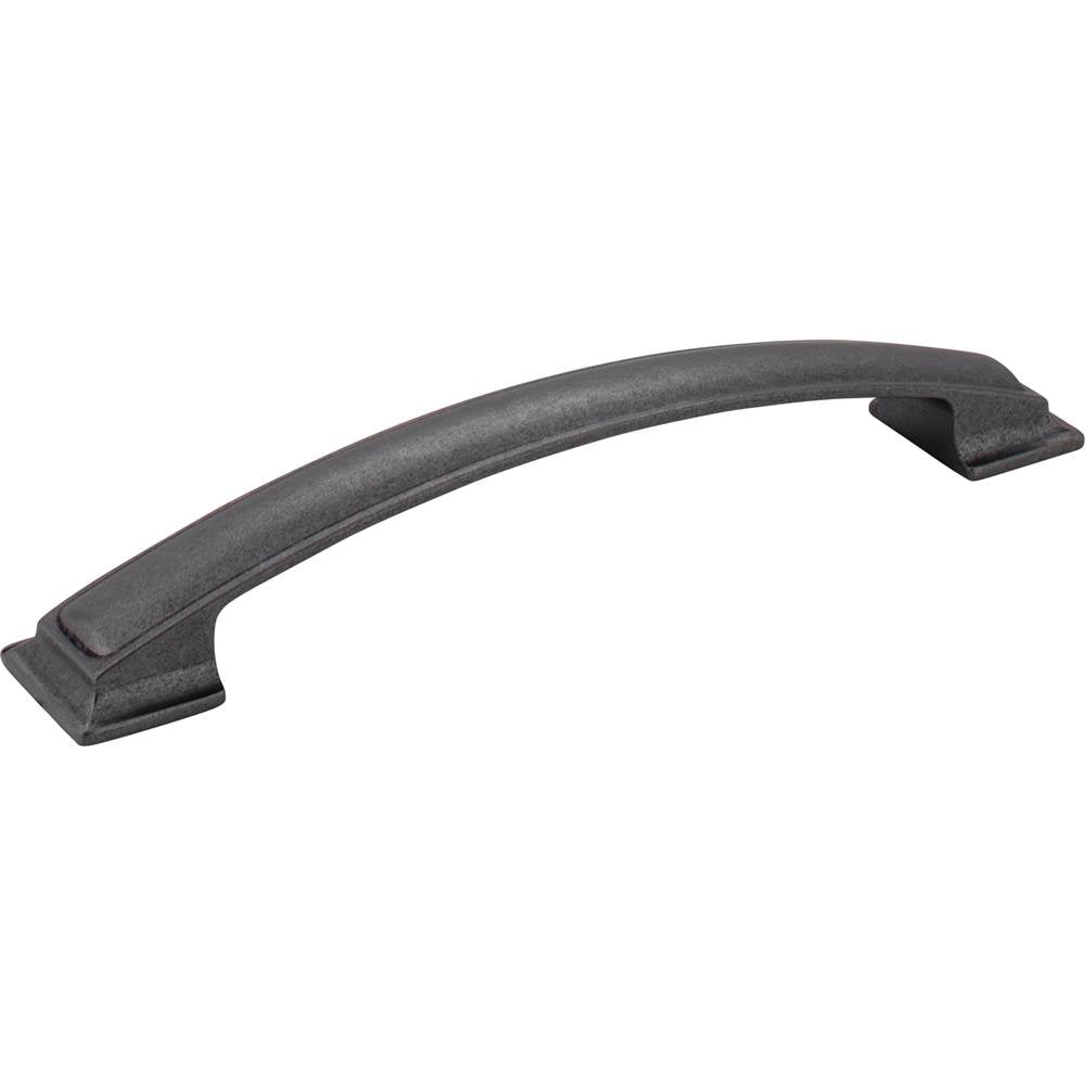 Jeffrey Alexander - 160 mm Center-to-Center Gun Metal Square Annadale Cabinet Pull - Gun Metal