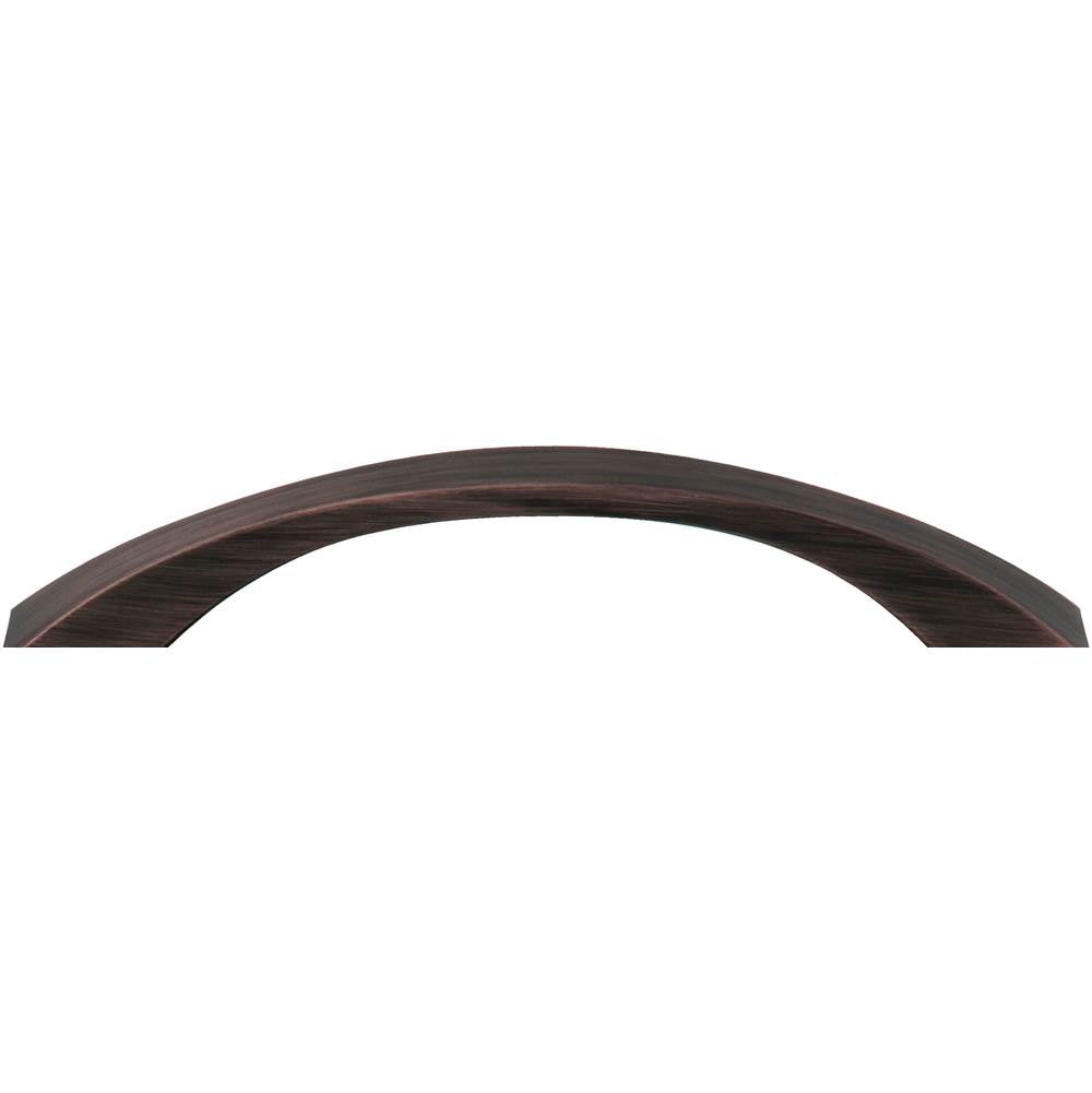 128 mm Center-to-Center Brushed Oil Rubbed Bronze Flared Philip Cabinet Pull
