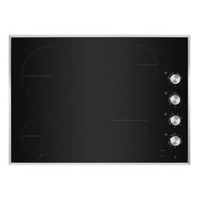 Jenn-Air - 30'' Radiant Cooktop, Ss Trim, Knobs - Stainless